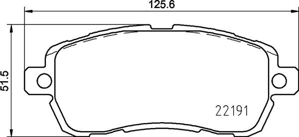 Brembo P 24 203 - Kit de plaquettes de frein, frein à disque cwaw.fr