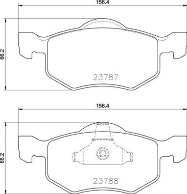 Brembo P 24 219 - Kit de plaquettes de frein, frein à disque cwaw.fr