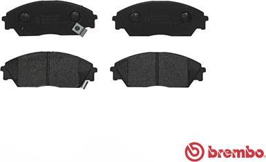 Brembo P 28 016 - Kit de plaquettes de frein, frein à disque cwaw.fr