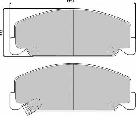 Brembo P 28 018 - Kit de plaquettes de frein, frein à disque cwaw.fr