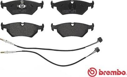 Brembo P 23 062 - Kit de plaquettes de frein, frein à disque cwaw.fr