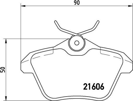 Brembo P 23 067 - Kit de plaquettes de frein, frein à disque cwaw.fr