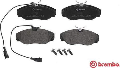 Brembo P 23 083 - Kit de plaquettes de frein, frein à disque cwaw.fr