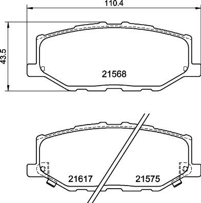 Brembo P 79 040 - Kit de plaquettes de frein, frein à disque cwaw.fr