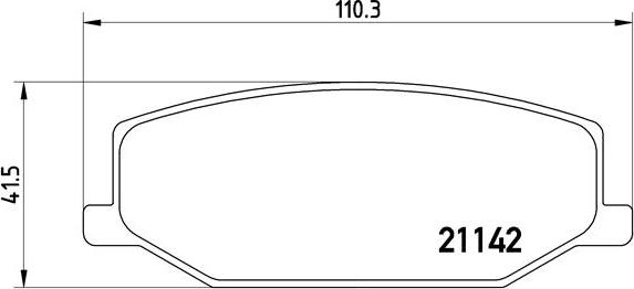 Brembo P 79 001 - Kit de plaquettes de frein, frein à disque cwaw.fr