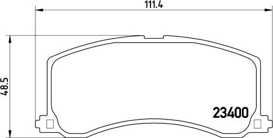 Brembo P 79 010 - Kit de plaquettes de frein, frein à disque cwaw.fr