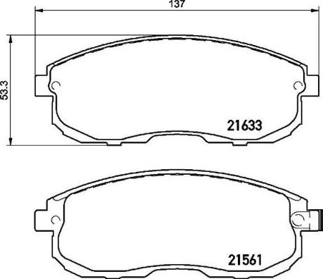 Brembo P 79 030 - Kit de plaquettes de frein, frein à disque cwaw.fr