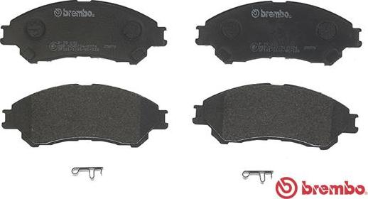 Brembo P 79 032 - Kit de plaquettes de frein, frein à disque cwaw.fr