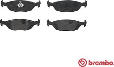 Brembo P 71 003 - Kit de plaquettes de frein, frein à disque cwaw.fr