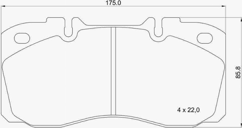 Brembo P A6 031 - Kit de plaquettes de frein, frein à disque cwaw.fr