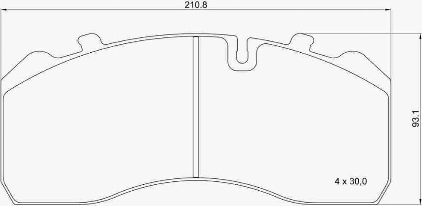 Brembo P A6 028 - Kit de plaquettes de frein, frein à disque cwaw.fr