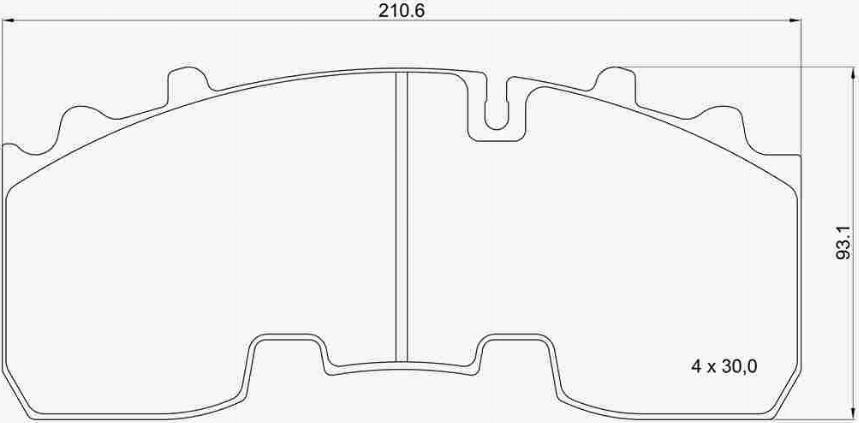 Brembo P A1 102 - Kit de plaquettes de frein, frein à disque cwaw.fr