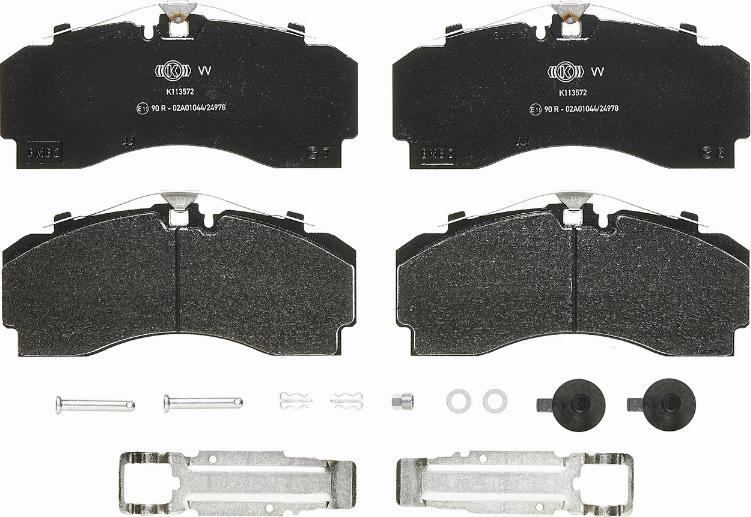 Brembo P A3 201S - Kit de plaquettes de frein, frein à disque cwaw.fr