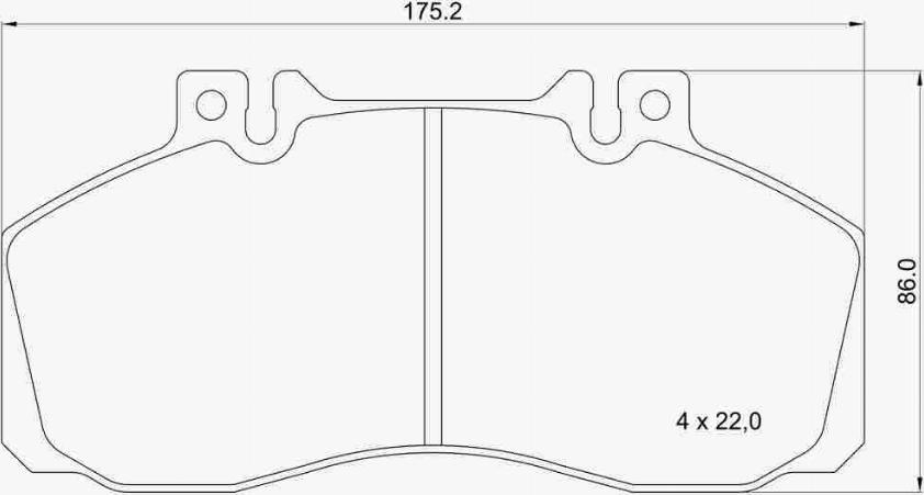 Brembo P B4 007 - Kit de plaquettes de frein, frein à disque cwaw.fr