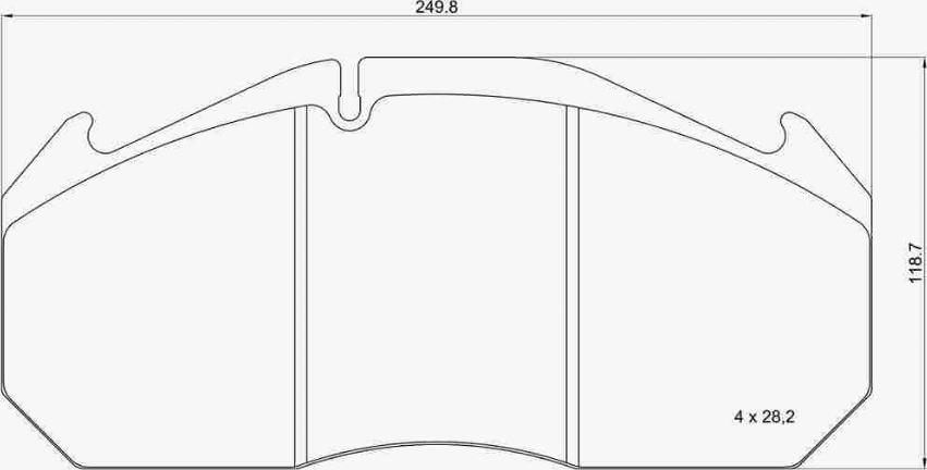 Brembo P B7 005 - Kit de plaquettes de frein, frein à disque cwaw.fr