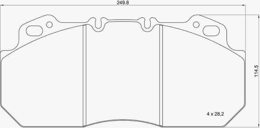 Brembo P B7 006 - Kit de plaquettes de frein, frein à disque cwaw.fr