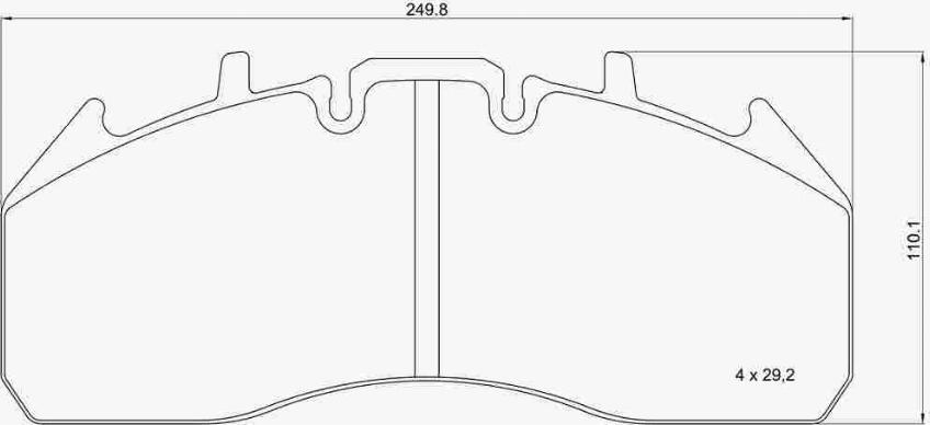 Brembo P B7 103 - Kit de plaquettes de frein, frein à disque cwaw.fr