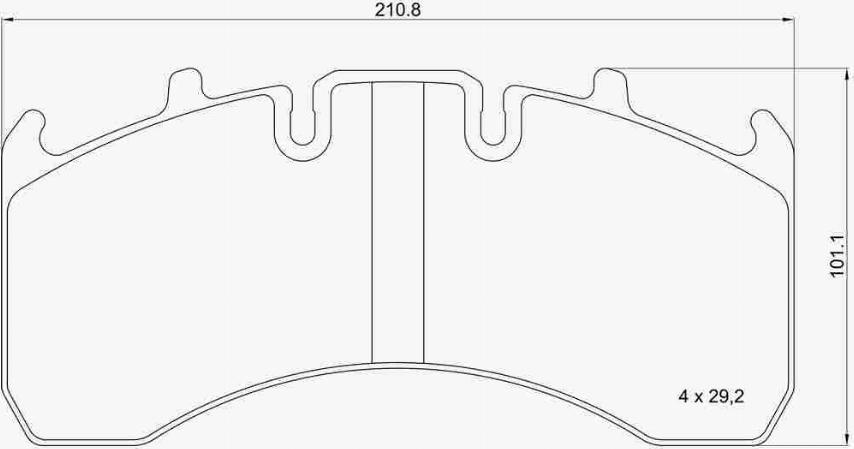 Brembo P C7 003 - Kit de plaquettes de frein, frein à disque cwaw.fr