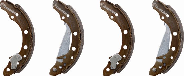 Brembo S85540N - Jeu de mâchoires de frein cwaw.fr