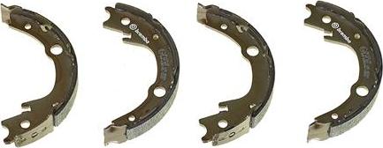 Brembo S 83 551 - Jeu de mâchoires de frein, frein de stationnement cwaw.fr