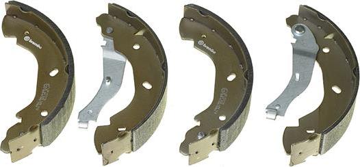 Brembo S 24 538 - Jeu de mâchoires de frein cwaw.fr