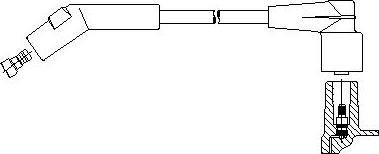 Bremi 489/32 - Câble d'allumage cwaw.fr