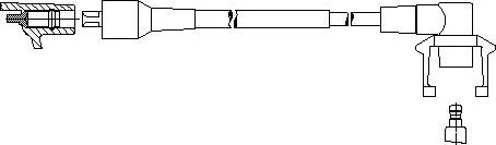 Bremi 698E85 - Câble d'allumage cwaw.fr