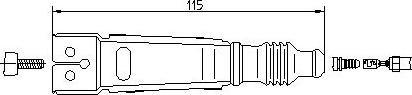 Bremi 13338A5 - Fiche, bougie d'allumage cwaw.fr