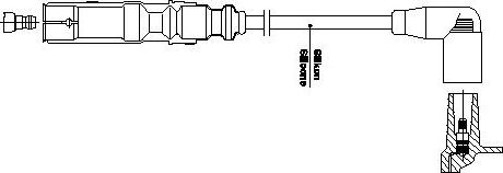 Bremi 1A32/25 - Câble d'allumage cwaw.fr