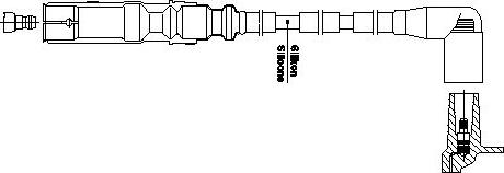 Bremi 1A32H42 - Câble d'allumage cwaw.fr