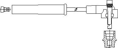 Bremi 893/44 - Câble d'allumage cwaw.fr