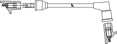 Bremi 814/50 - Câble d'allumage cwaw.fr