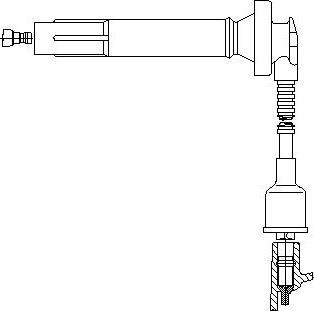 Bremi 3A60E46 - Câble d'allumage cwaw.fr