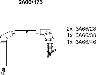 Bremi 3A00/175 - Kit de câbles d'allumage cwaw.fr