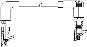 Bremi 202/52 - Câble d'allumage cwaw.fr