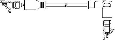 Bremi 729/43 - Câble d'allumage cwaw.fr