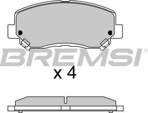 Pagid 8DB 355 021-981 - Kit de plaquettes de frein, frein à disque cwaw.fr