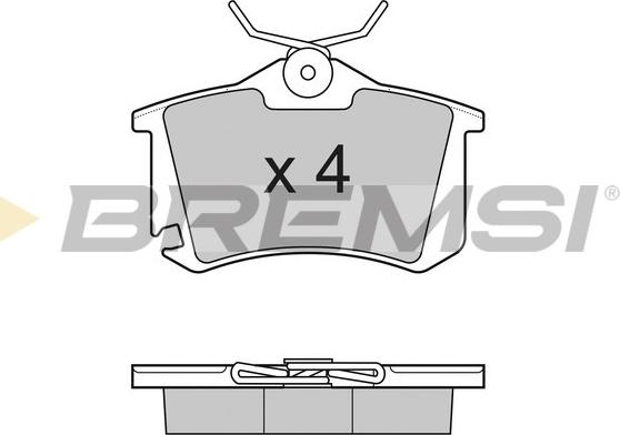 Bremsi BP3175 - Kit de plaquettes de frein, frein à disque cwaw.fr