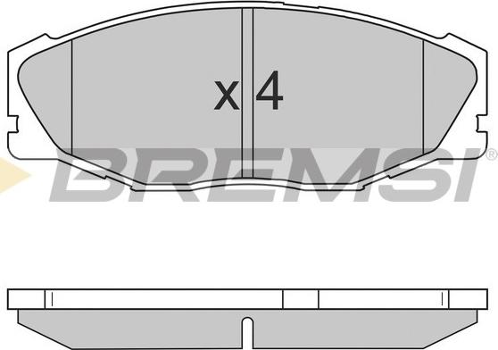 JPN 20H1015-JPN - Kit de plaquettes de frein, frein à disque cwaw.fr