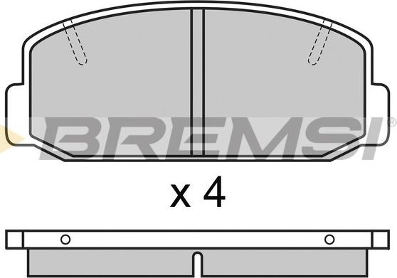 FTE BL1106A2 - Kit de plaquettes de frein, frein à disque cwaw.fr