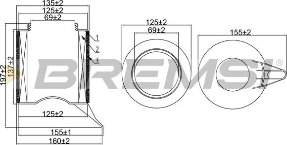 Bremsi FA1061 - Filtre à air cwaw.fr