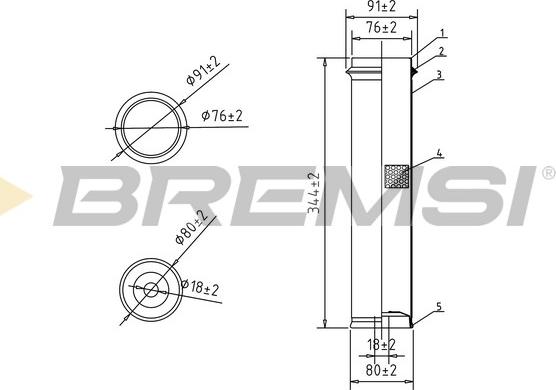 Bremsi FA2186 - Filtre à air cwaw.fr