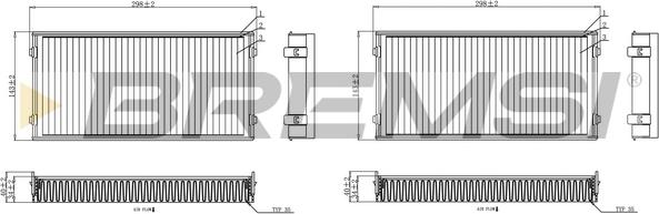 Bremsi FC0948A - Filtre, air de l'habitacle cwaw.fr