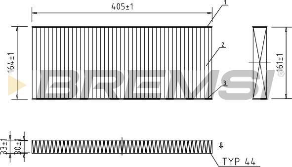 Bremsi FC0984C - Filtre, air de l'habitacle cwaw.fr