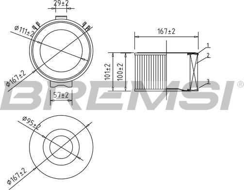 Bremsi FC0983 - Filtre, air de l'habitacle cwaw.fr