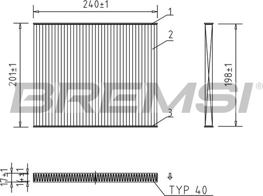 Bremsi FC0975 - Filtre, air de l'habitacle cwaw.fr