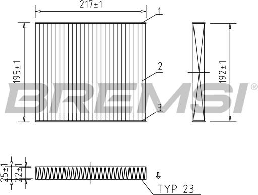 Bremsi FC0441C - Filtre, air de l'habitacle cwaw.fr