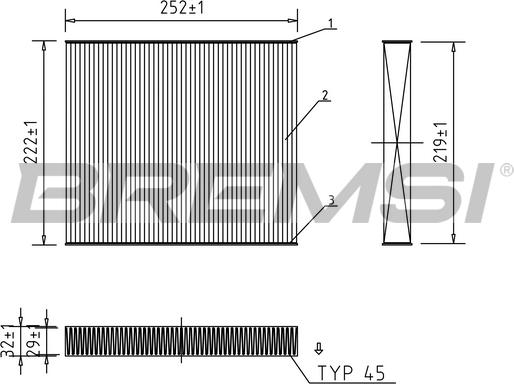 Bremsi FC0416 - Filtre, air de l'habitacle cwaw.fr