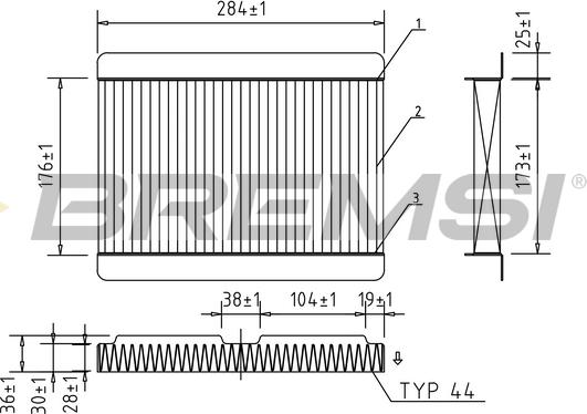 Bremsi FC0185 - Filtre, air de l'habitacle cwaw.fr