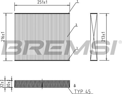 Bremsi FC0183 - Filtre, air de l'habitacle cwaw.fr